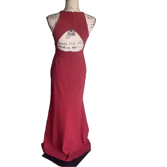 JILL Jill Stuart Cut Out Back Formal Floor Length Gown Sz 2 - Picture 3 of 14